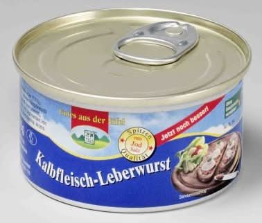 Dosenwurst, 6 Sorten je 2 Dosen, 12 Dosen a 125g - 1,5 kg - Image 3