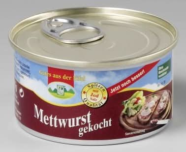 Dosenwurst, 6 Sorten je 2 Dosen, 12 Dosen a 125g - 1,5 kg - Image 4