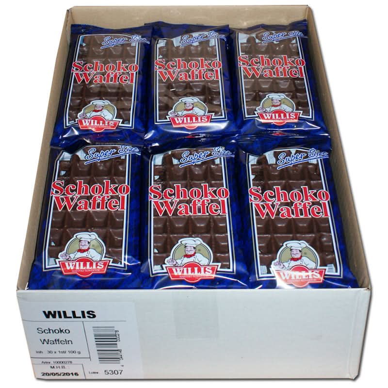 Willis Schokowaffeln 30x90g - Image 3