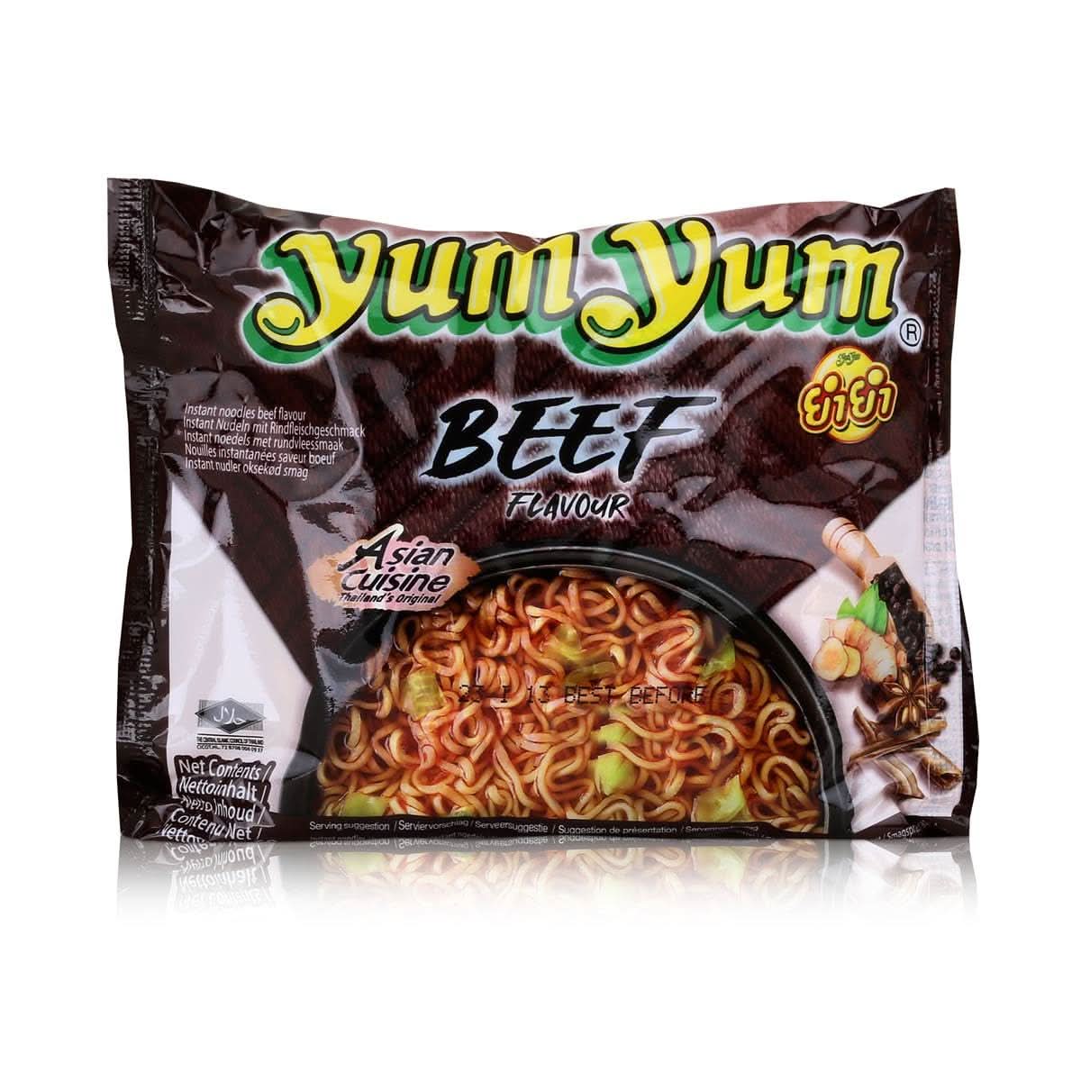 YumYum Instant Nudelsuppen Set Ente - Rind - Huhn 30 x 60g - Image 3