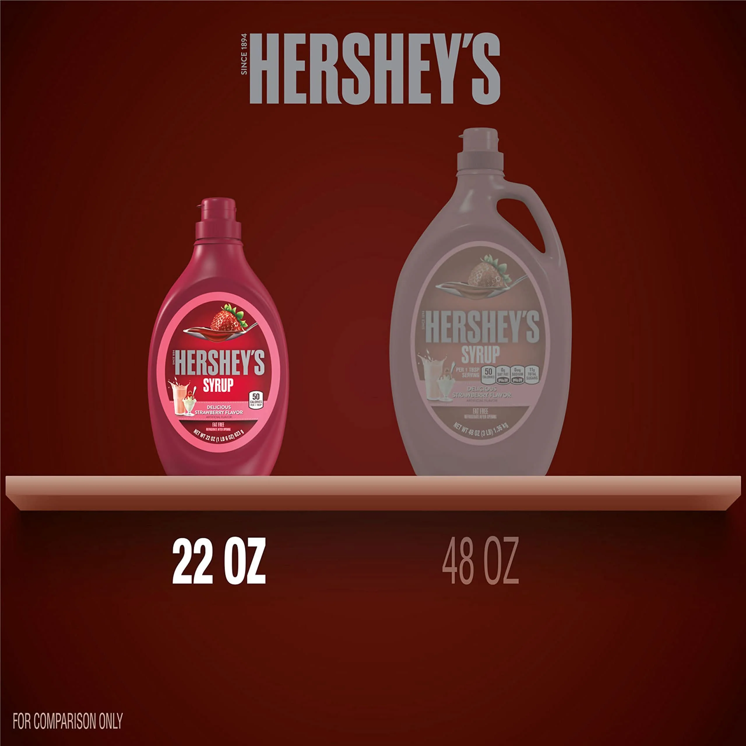Hersheys Syrup Strawberry 623 g - Erdbeer Sirup - Image 6