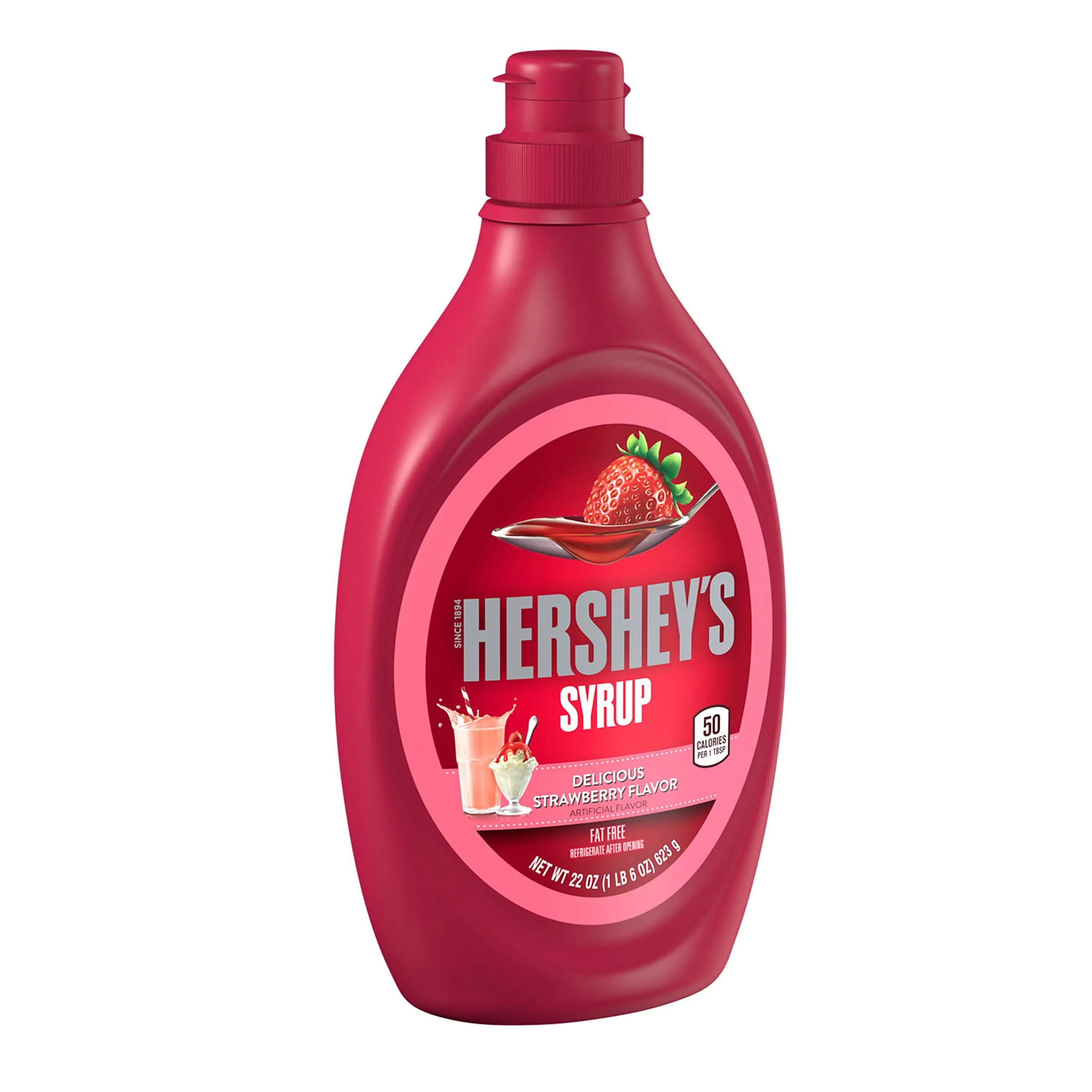 Hersheys Syrup Strawberry 623 g - Erdbeer Sirup - Image 7