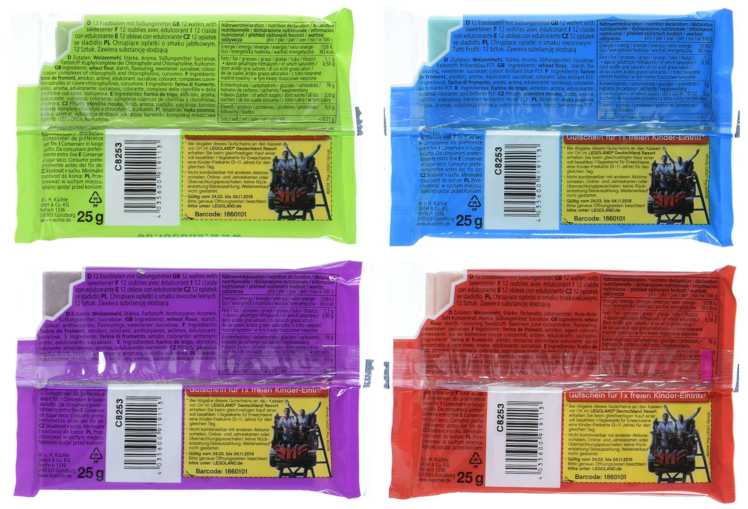 Küchle Knabber Esspapier 4-fach, 25-er Pack (25 x 24 g) - Image 3