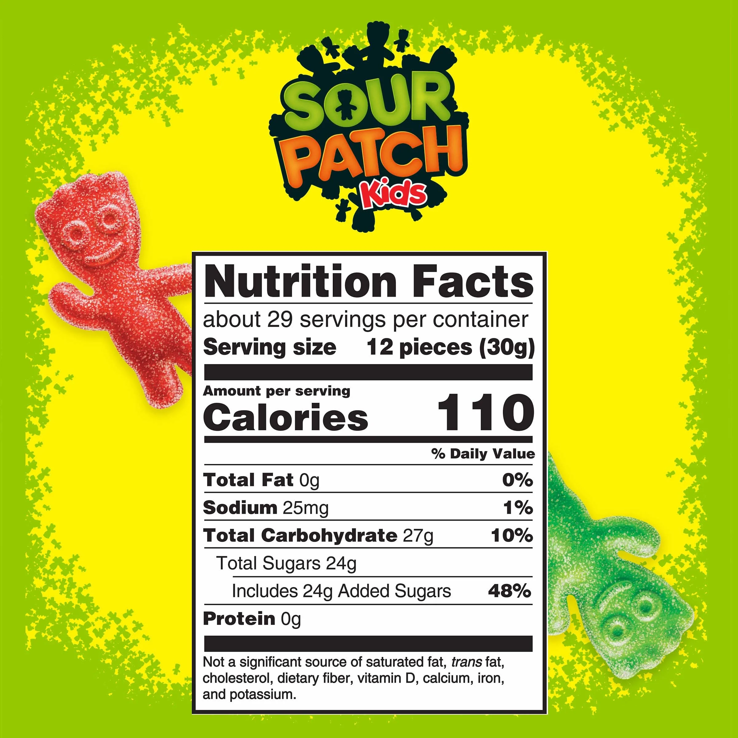 Sour Patch Soft and Chewy Kids Candy 816g - Image 4