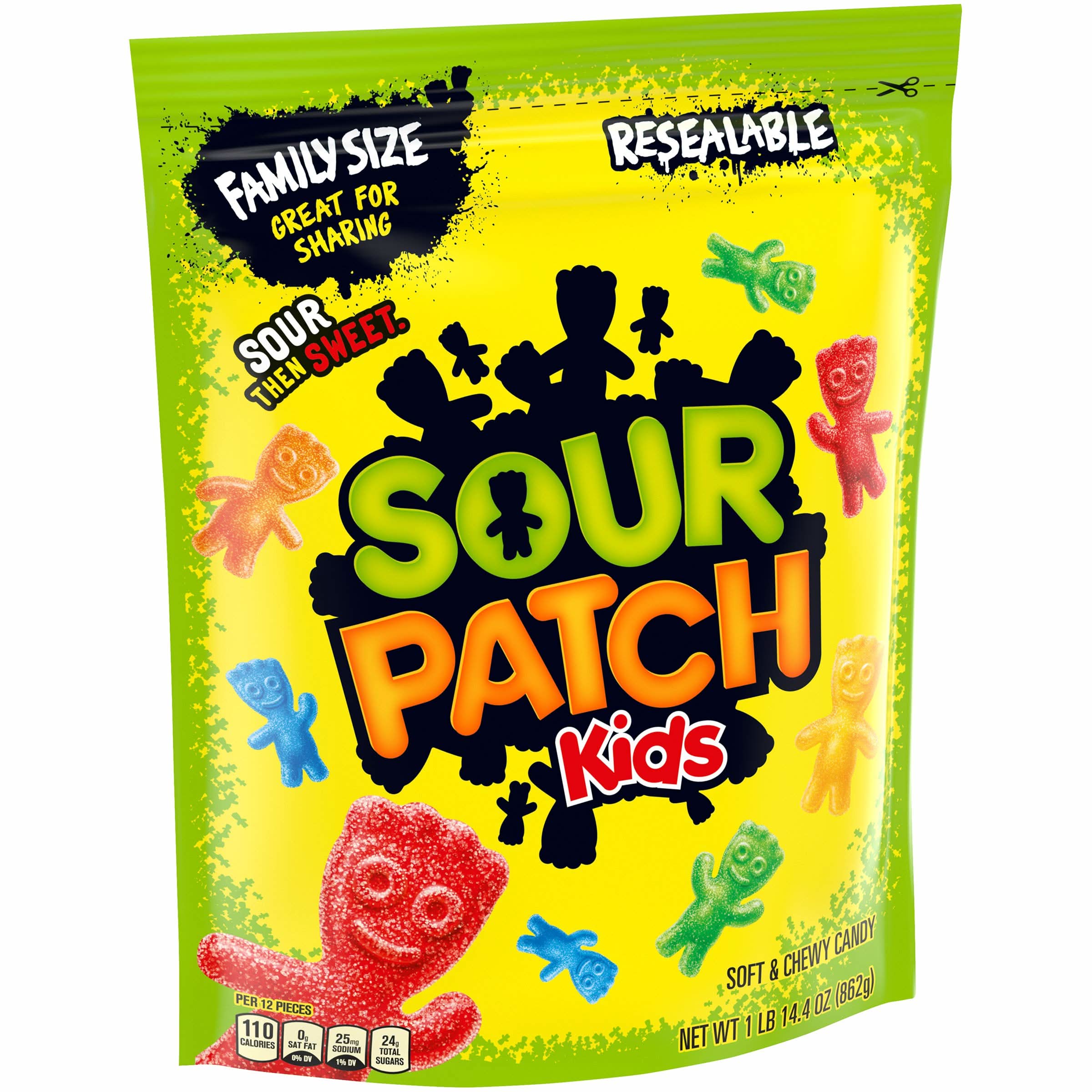 Sour Patch Soft and Chewy Kids Candy 816g - Image 9