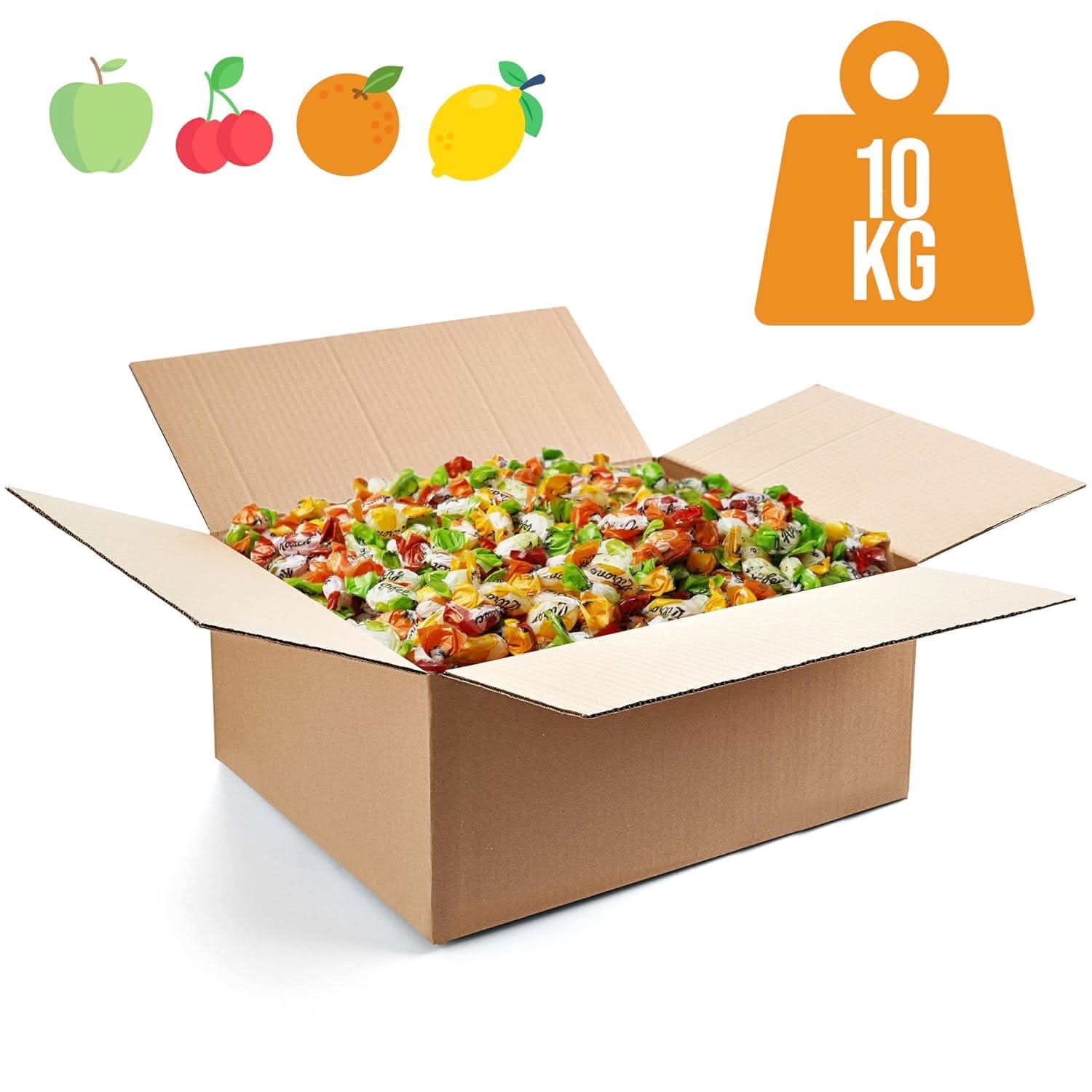 vontek 10 kg Bonbons Großpackung – 1800 Bonbons einzeln verpackt - Image 4